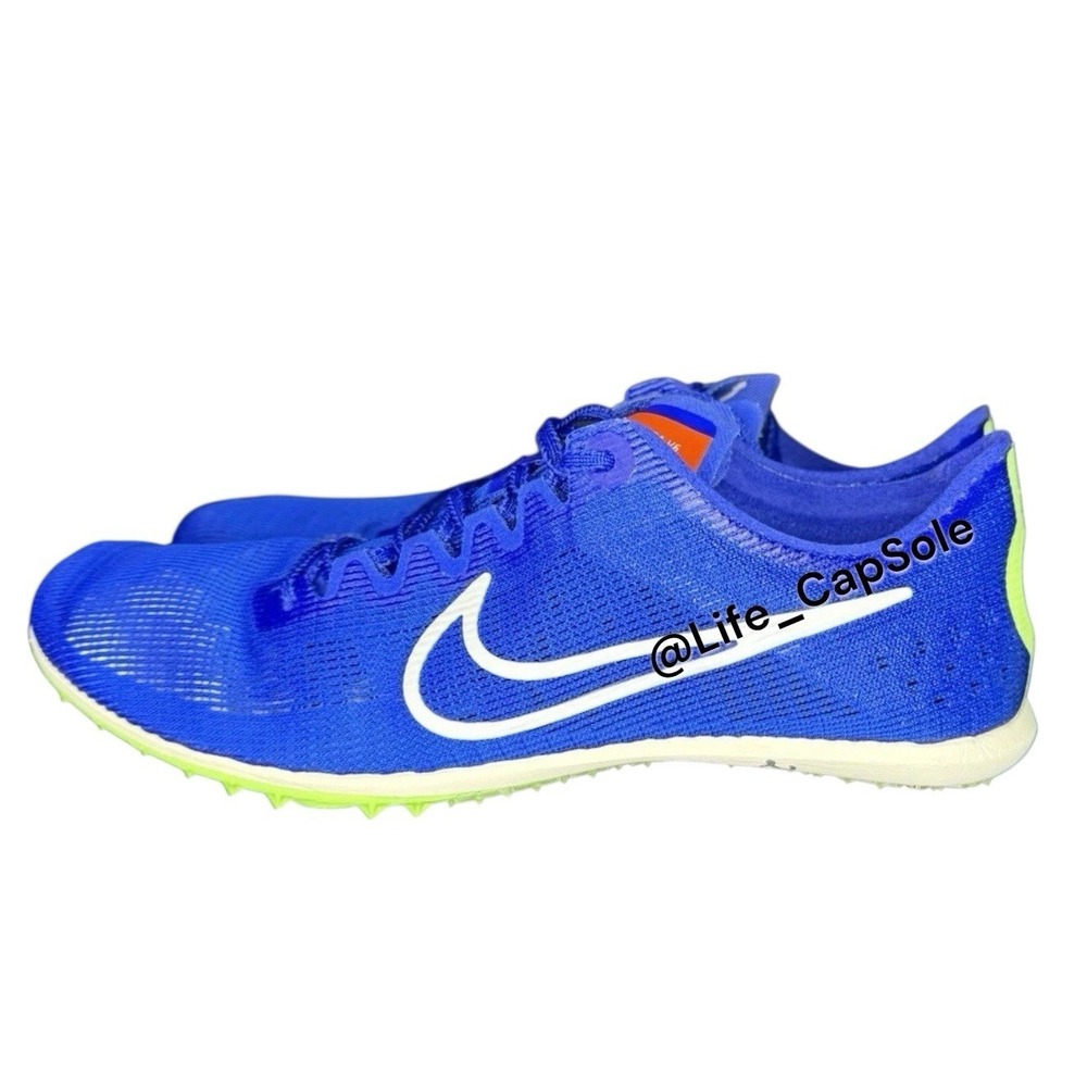 Men's 10 Nike Zoom Mamba 6 Track & Field Racer Blue Spikes DR2733-400 New - Picture 10 of 12